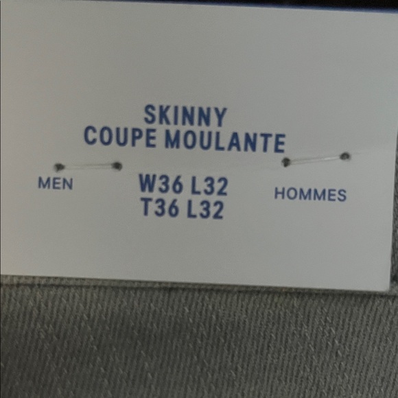 H&M Men's Gray Slim Jeans - Picture 3 of 3